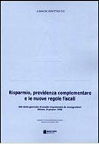 Immagine di 22. Risparmio, previdenza complementare e le nuove regole fiscali